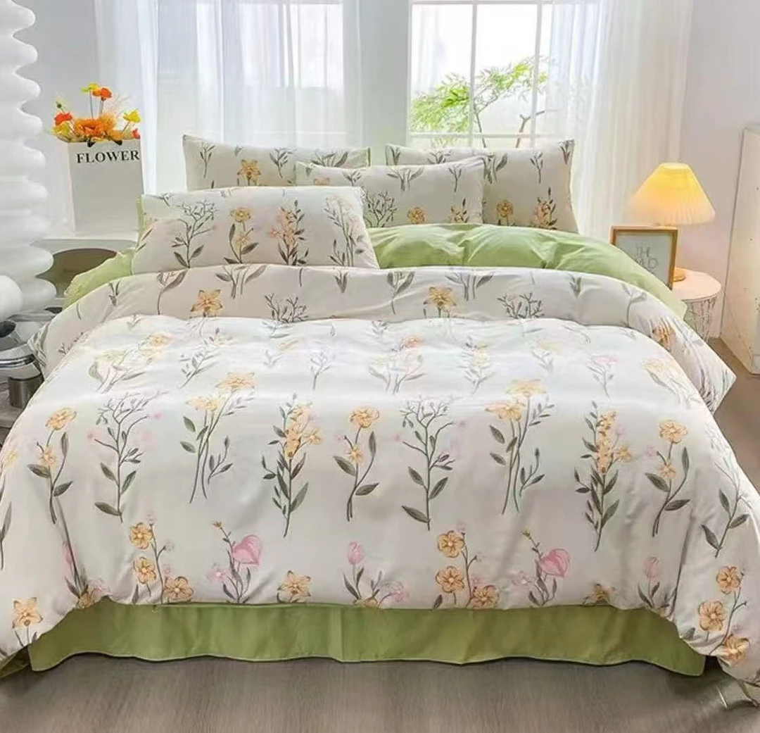 【春日家纺】新款被罩亲肤柔软小清新