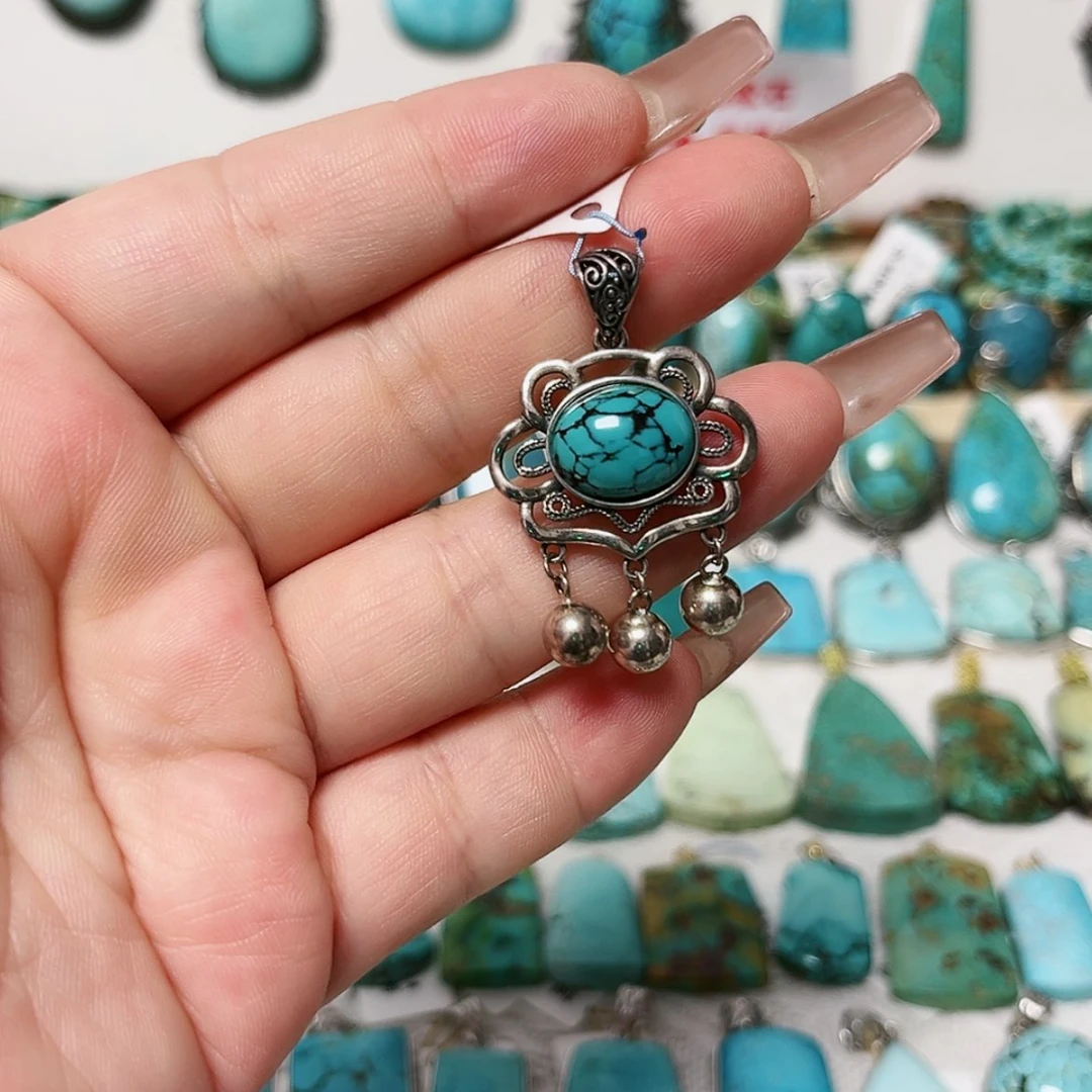 【闪购商品】未镶嵌绿松石珠宝奇石诺***妈