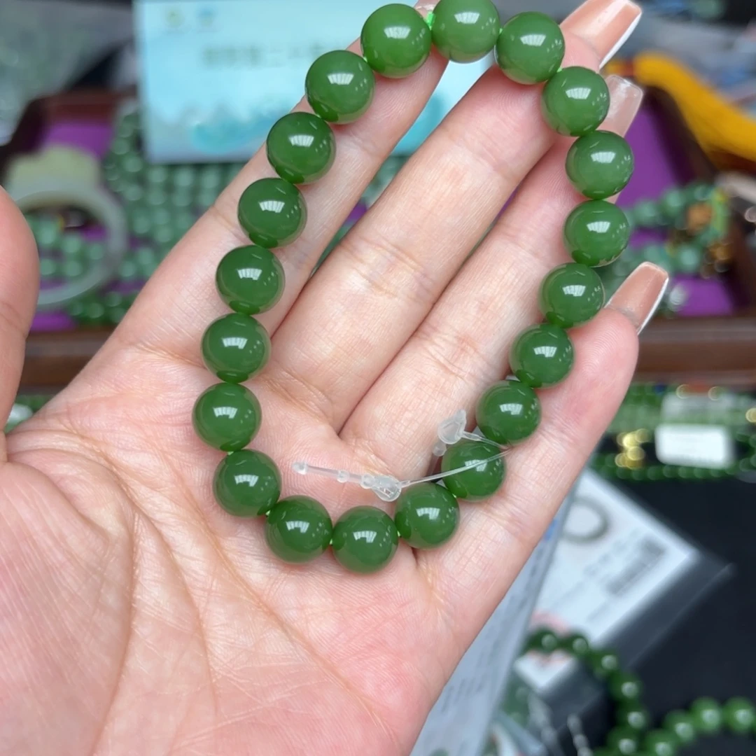 和田玉未镶嵌手串