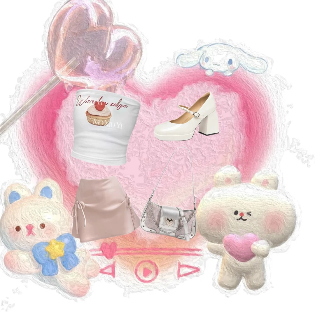 NiuNiu 纯欲辣妹上装（No退No换 想好下单）