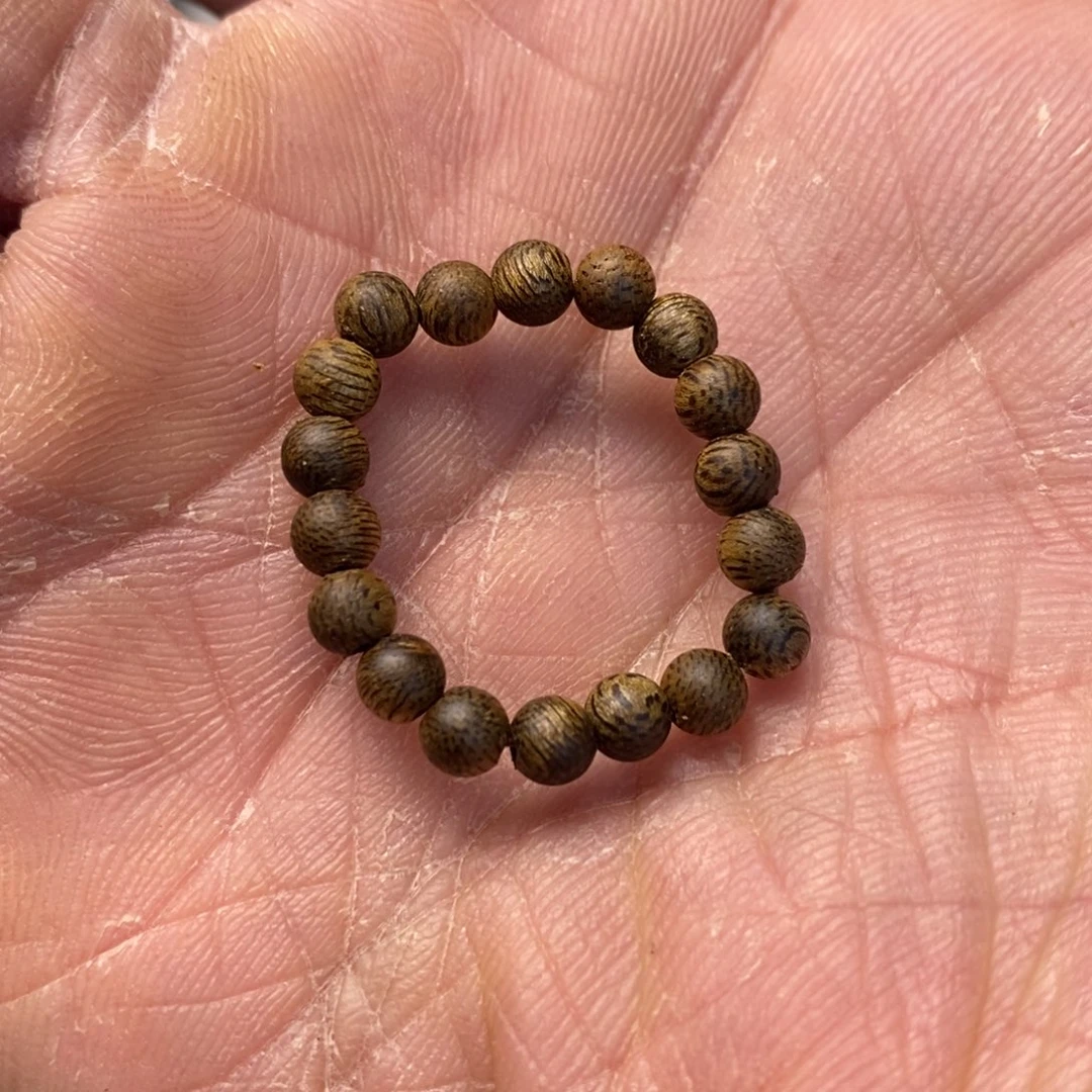 沉香沉香碎屑戒指多样性发一