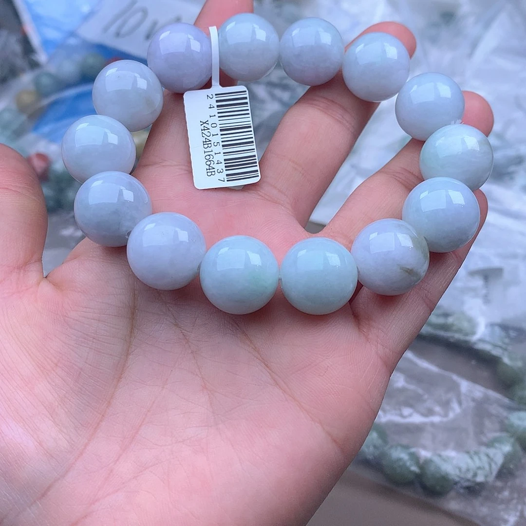 未镶嵌手串定制翡翠