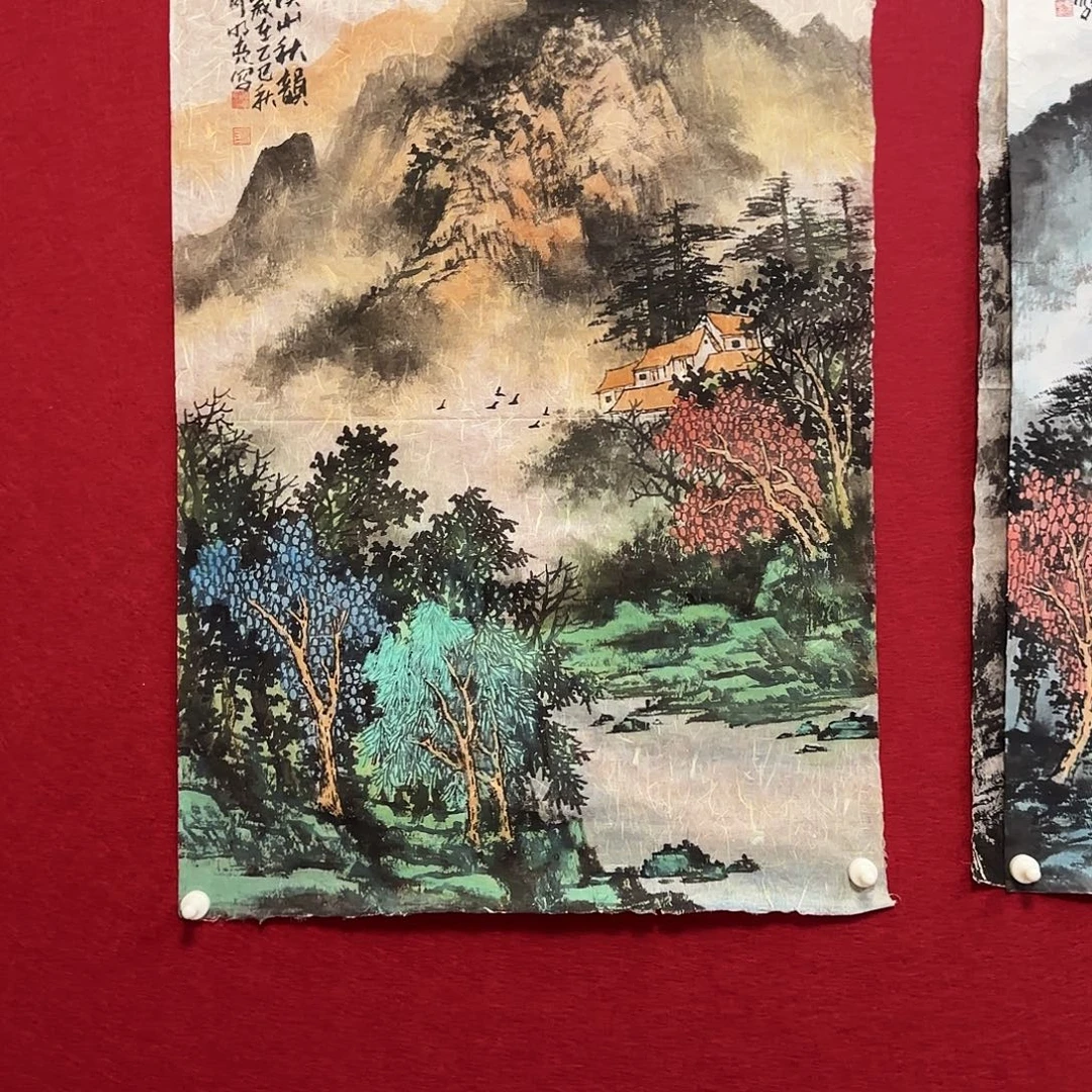 刚***国画纯手工国画作品