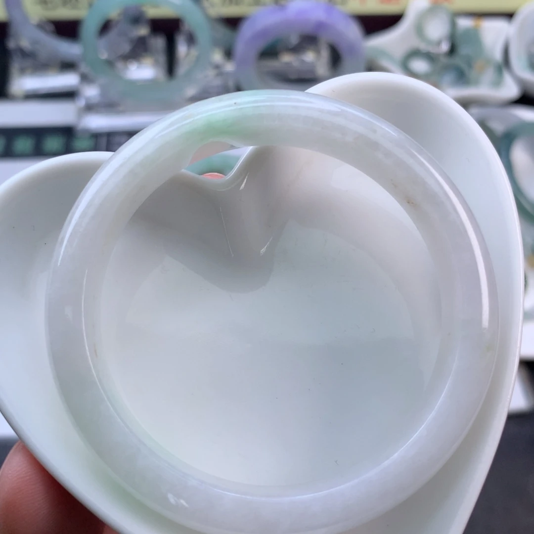 【闪购商品】未镶嵌定制翡翠54正圈