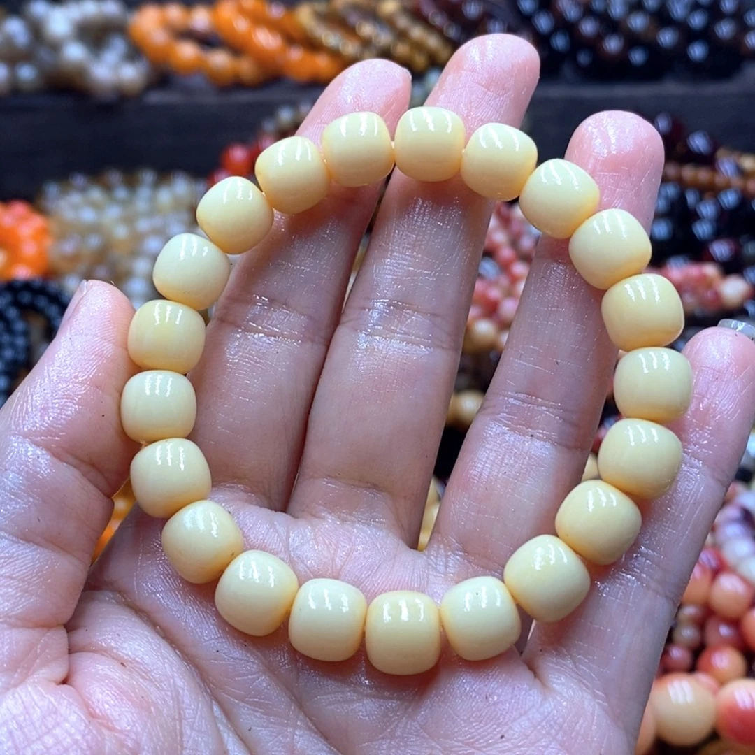 非金属西藏藏式牙手串10mm