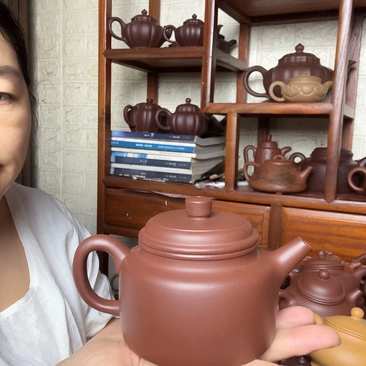 紫砂茶壶德钟300cc底槽清精工半手工