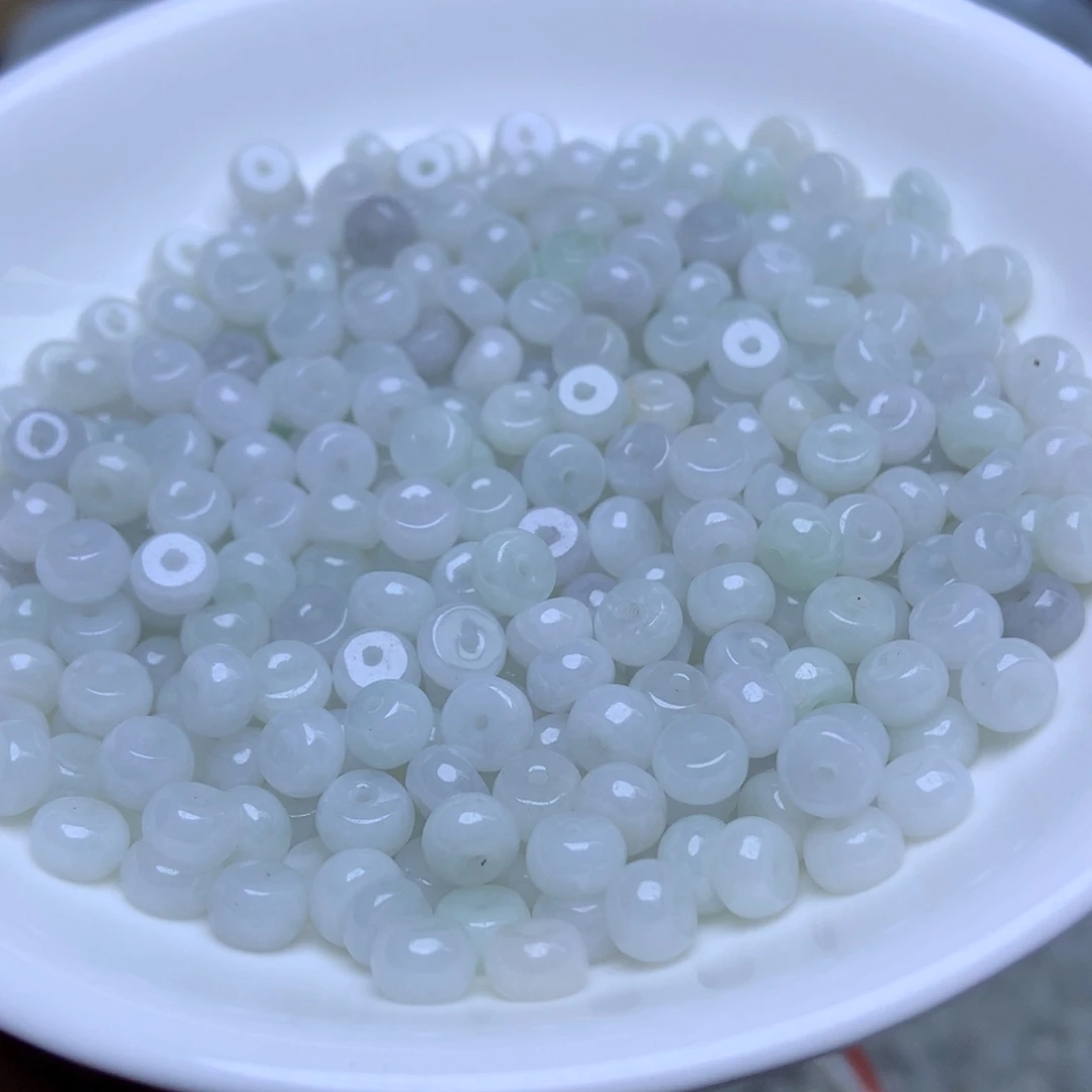 未镶嵌手链翡翠卡3乘6冰算盘100个