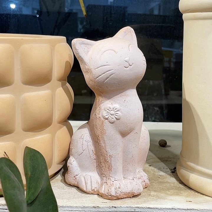 小猫咪花盆一个,,,,