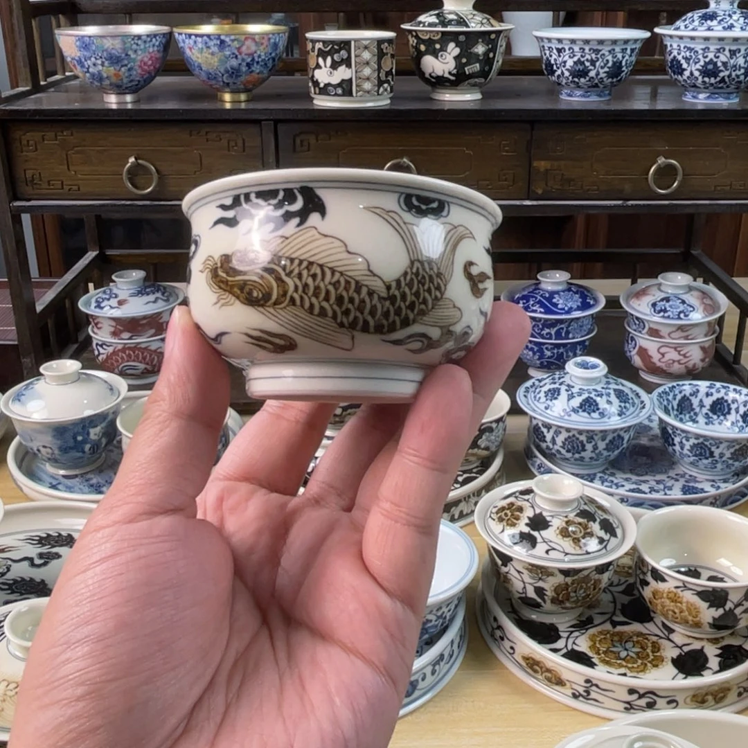 景德镇手工手绘茶具