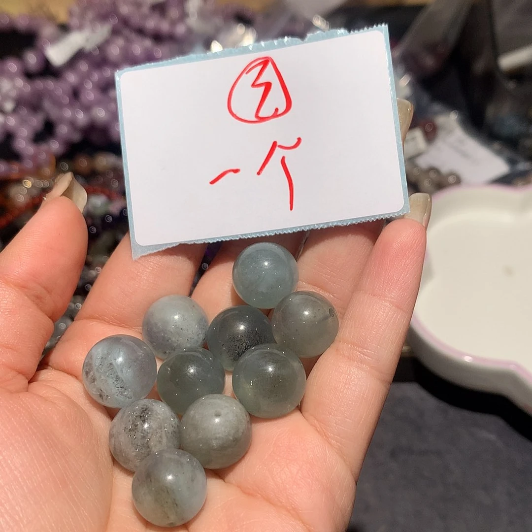 海蓝宝石颈饰未镶嵌多样化1个03