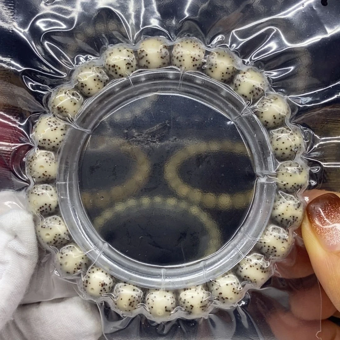 手串星月菩提石玉料10/9一线天福利款