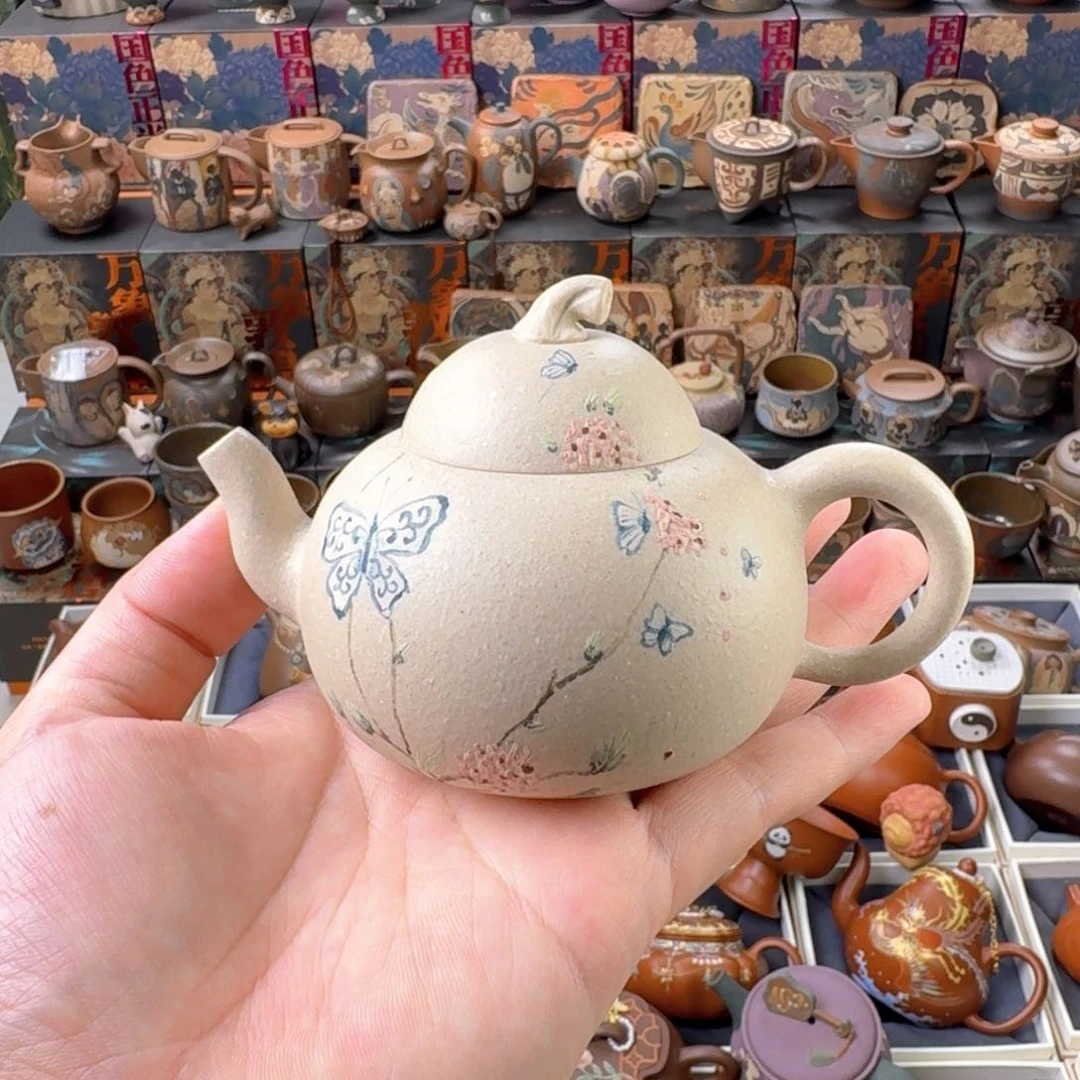 茶壶紫砂150cc原矿精工半手