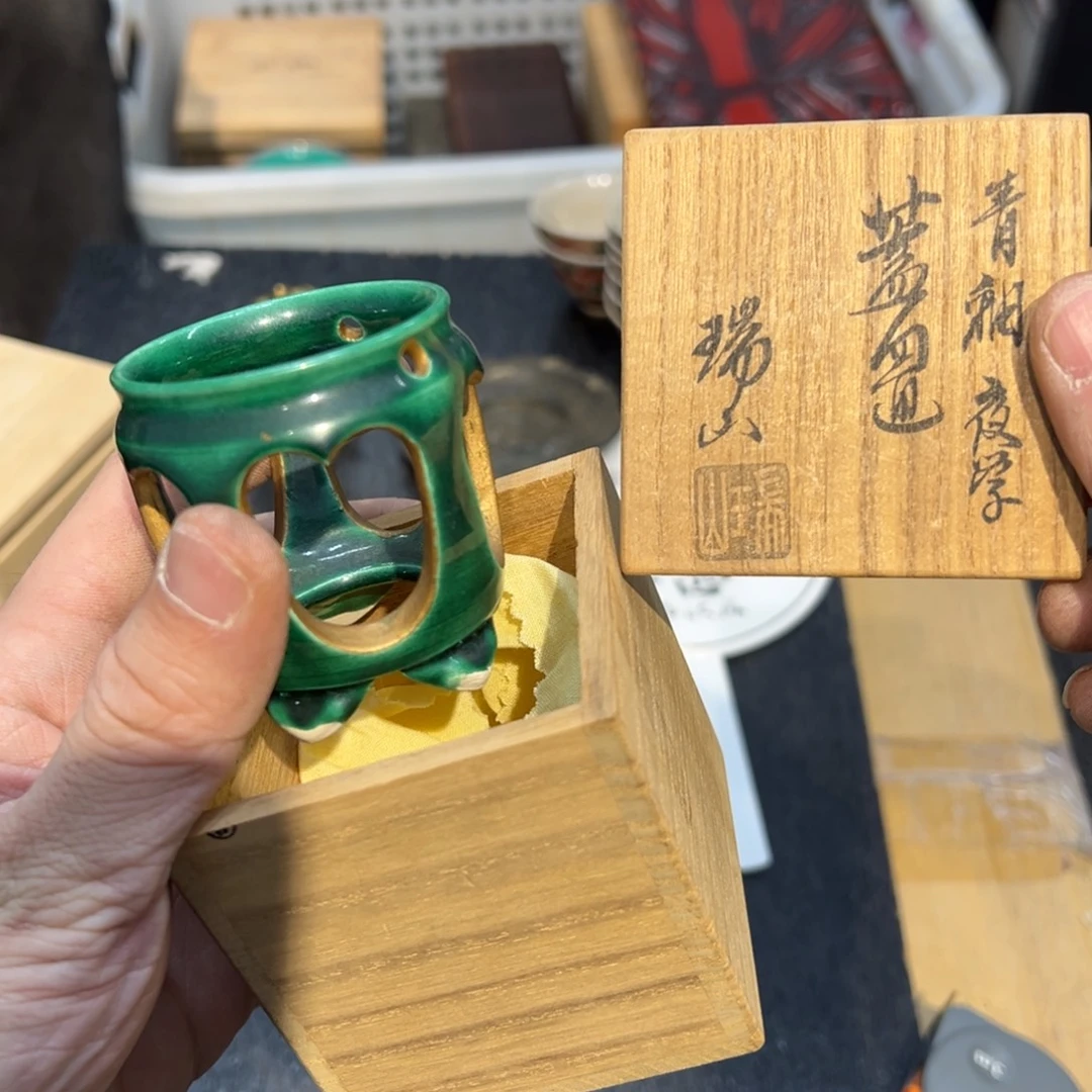 陶瓷中古工艺品摆件