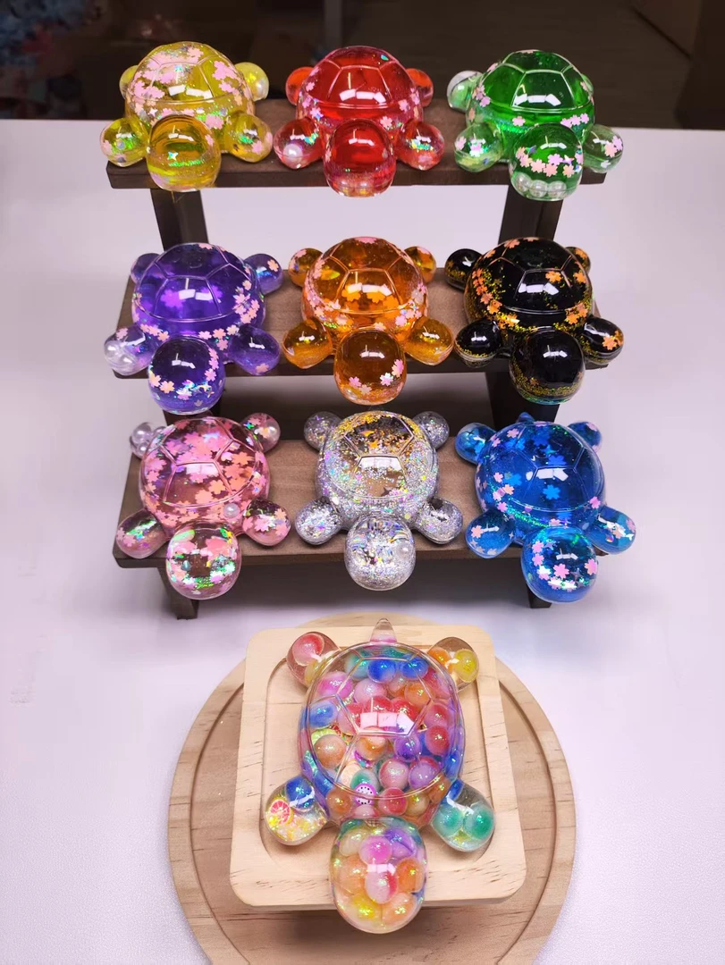 【对对碰】入油珍珠流沙大乌龟摆件