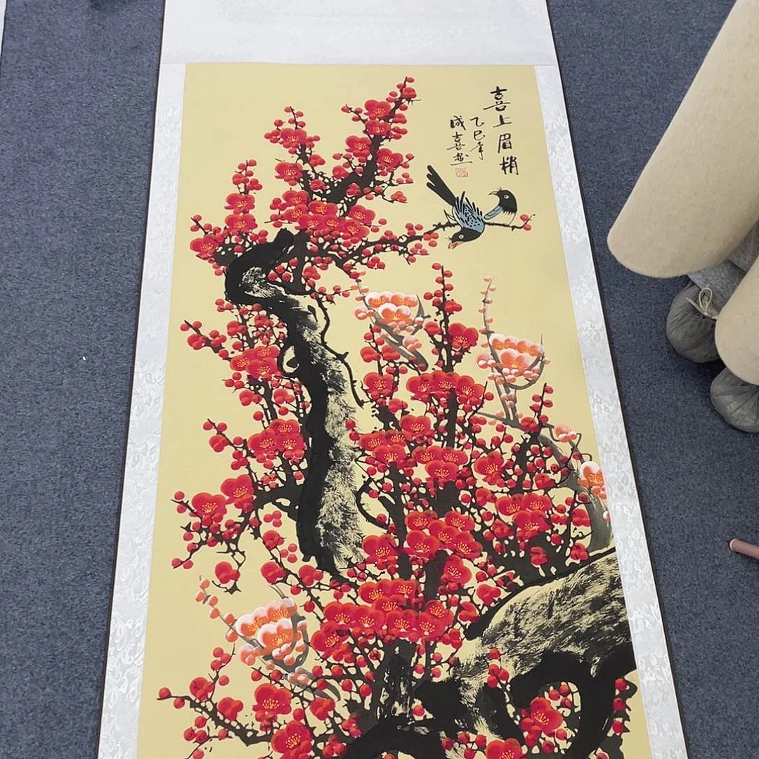 国画国画作品小姐姐放漏…