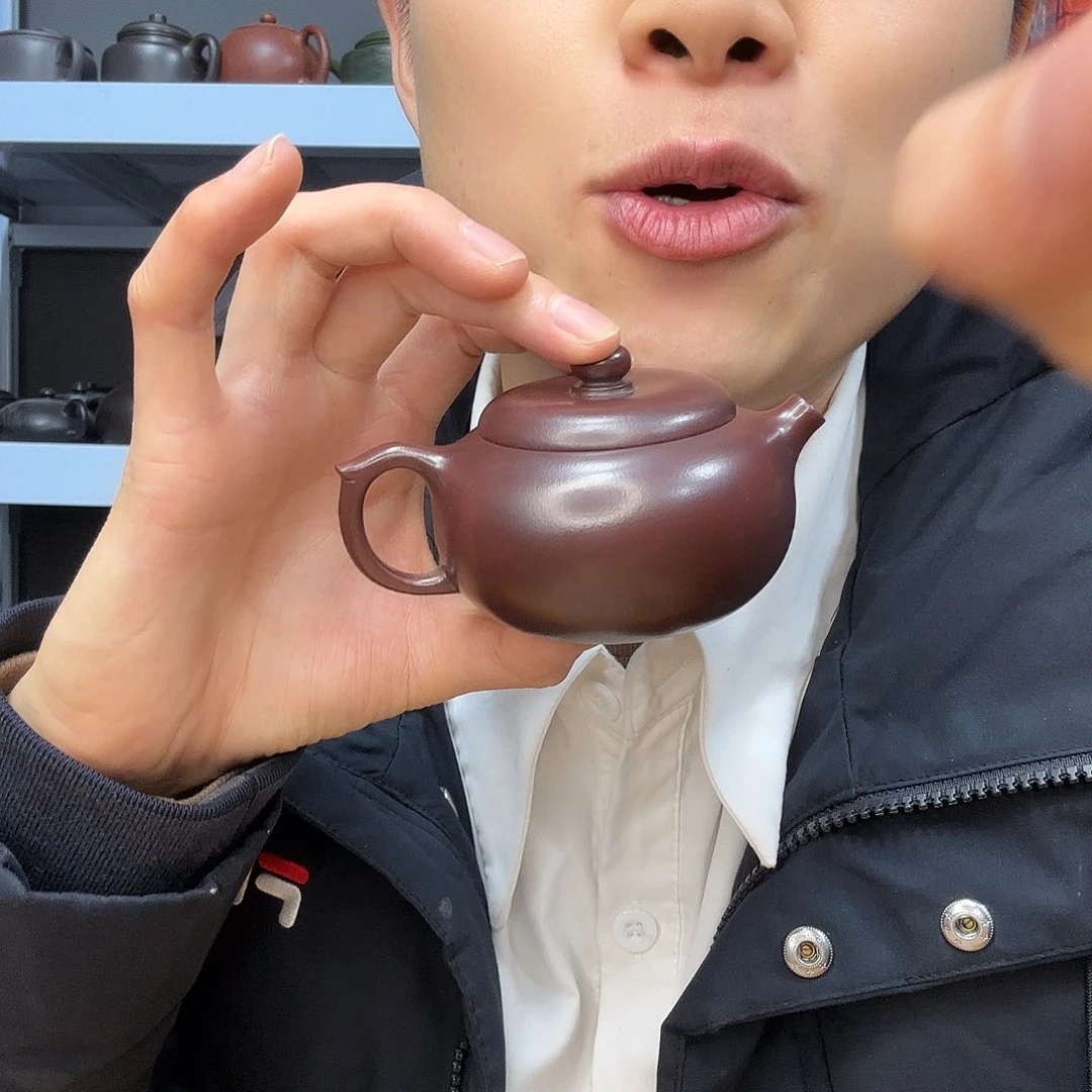 紫砂茶壶民间手艺人全手工制作