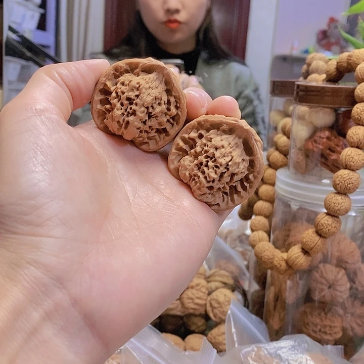 【闪购商品】文玩核桃把件41蛇头