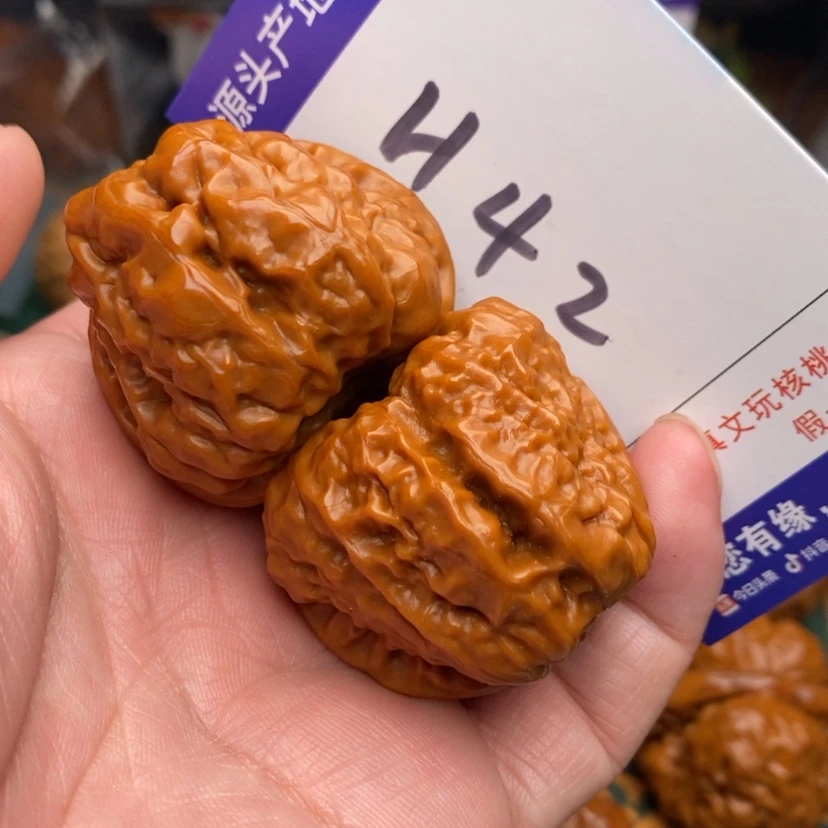 【闪购商品】文玩核桃把件边38➕蛤蟆