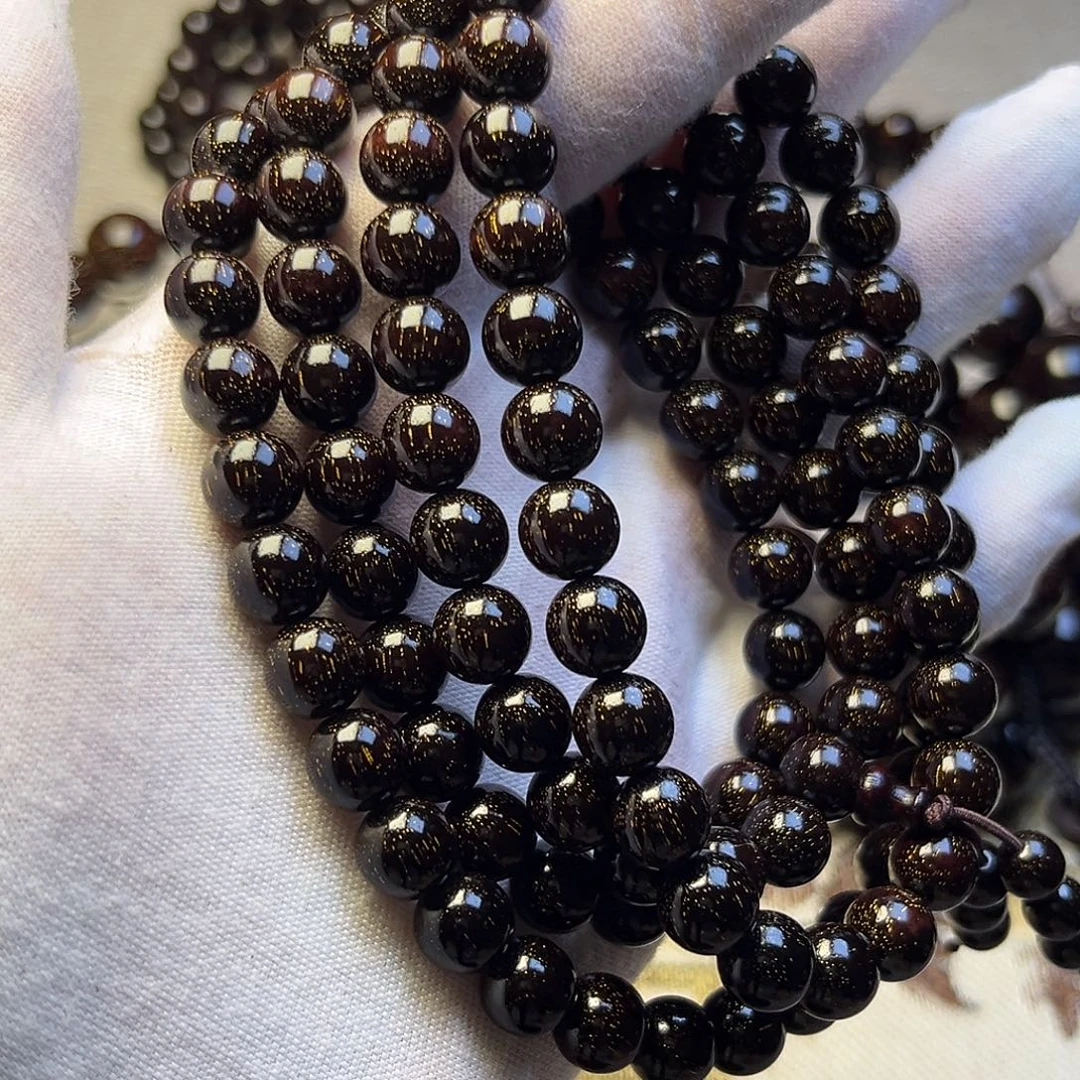 檀香紫檀（小叶紫檀）0.8 108颗满天星