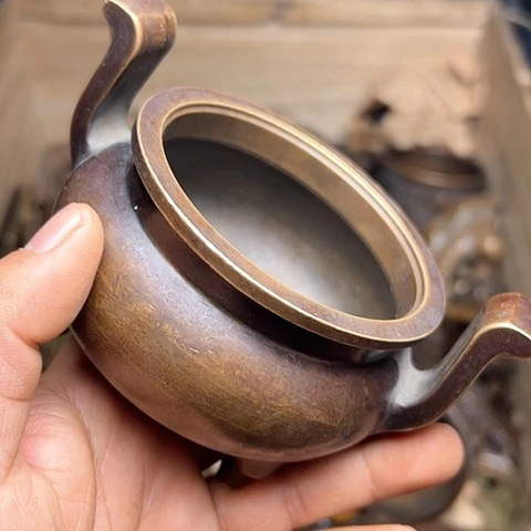 铜制工艺把玩摆件