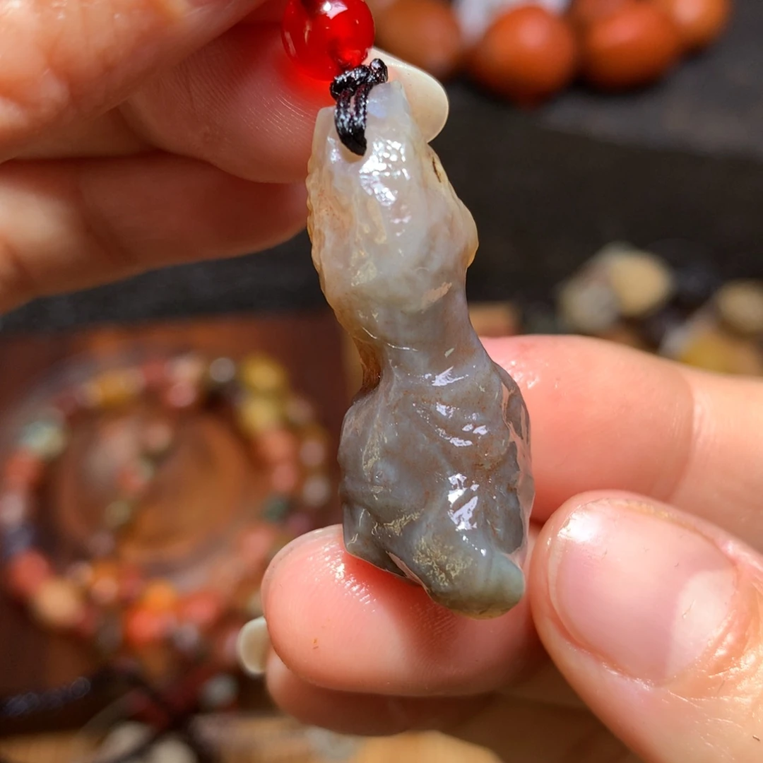 未镶嵌玛瑙/玉髓珠宝半成品