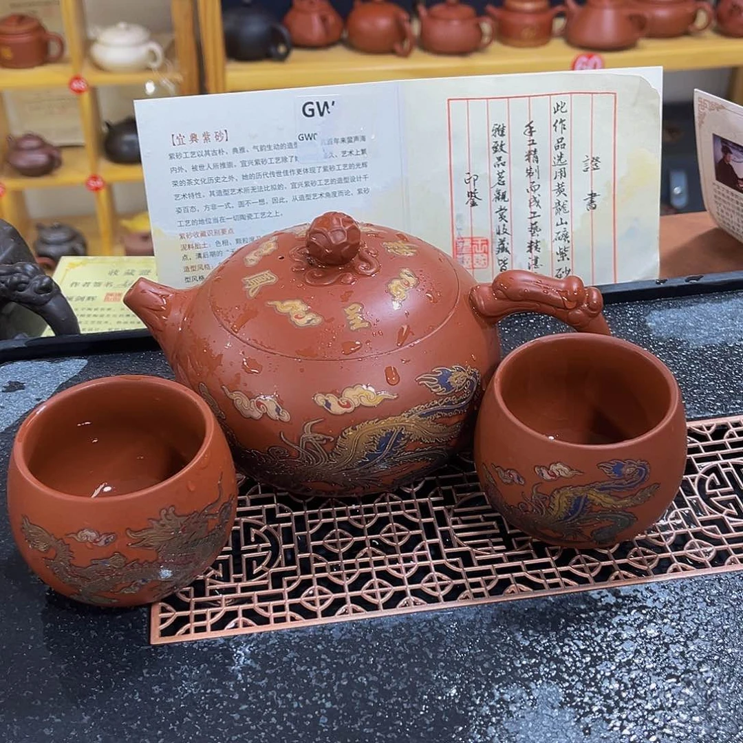 紫砂茶案紫砂壶500cc4被