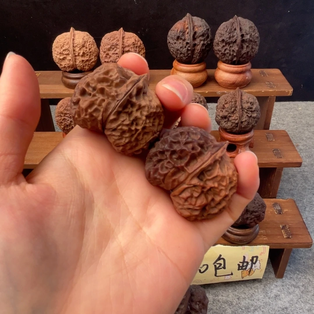 吊坠文玩核桃z缠山元宝40mm