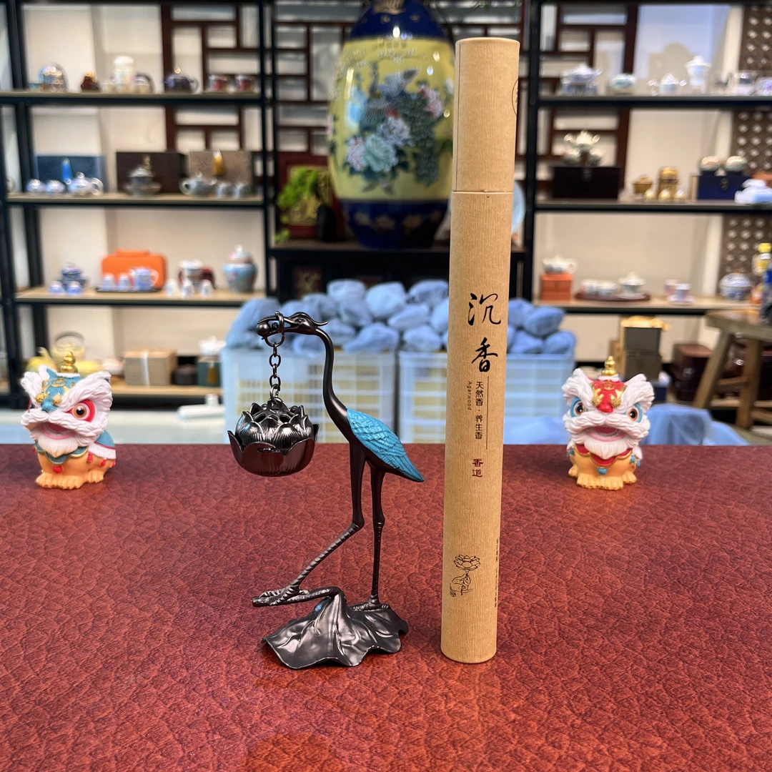 仙鹤香炉+大号线香