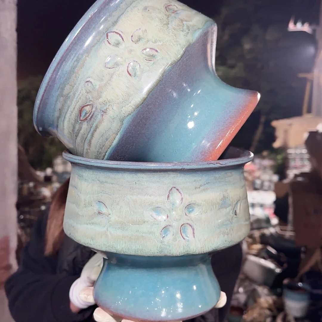 花盆紫砂高17口21