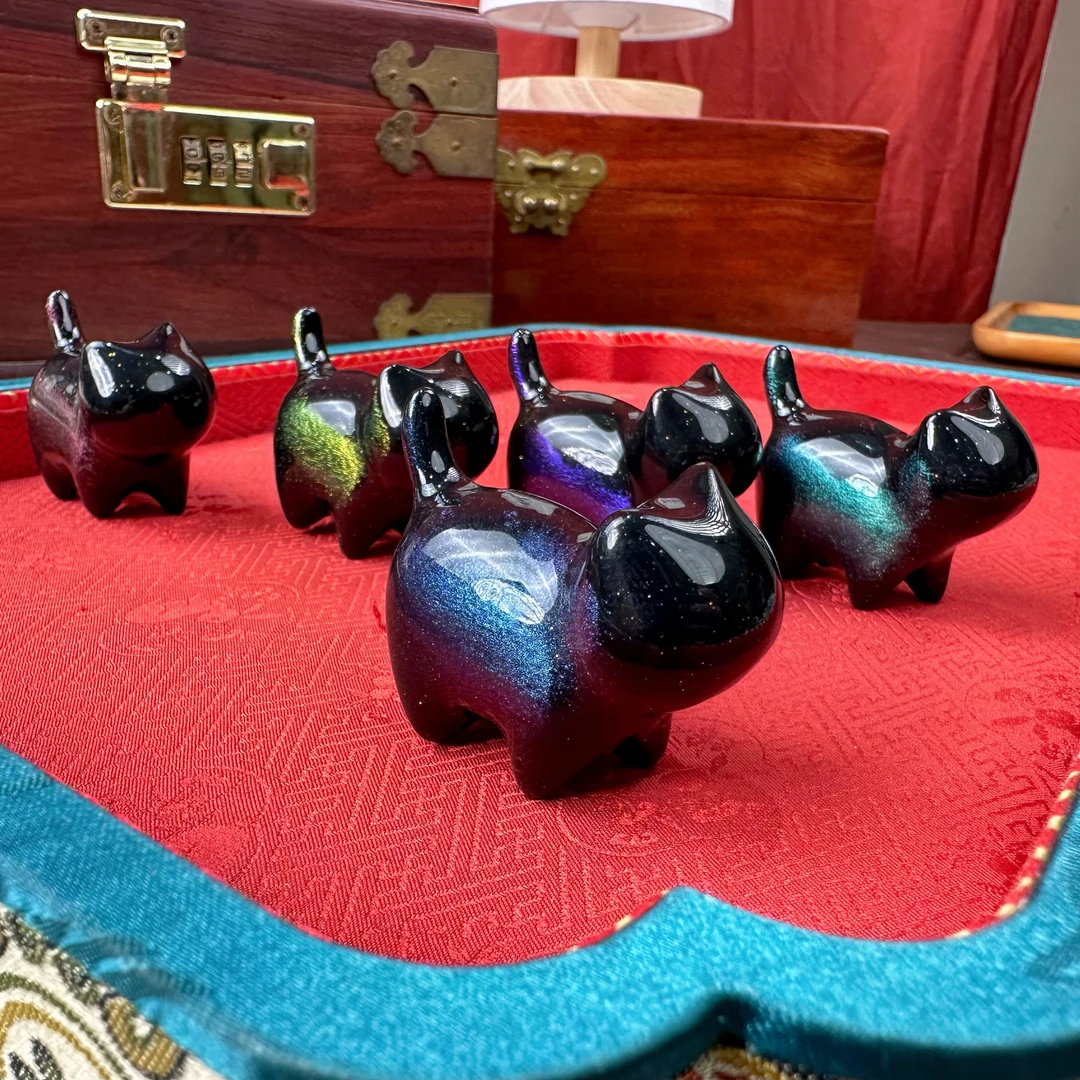 琢界|201-300灵隐非遗大漆猫咪