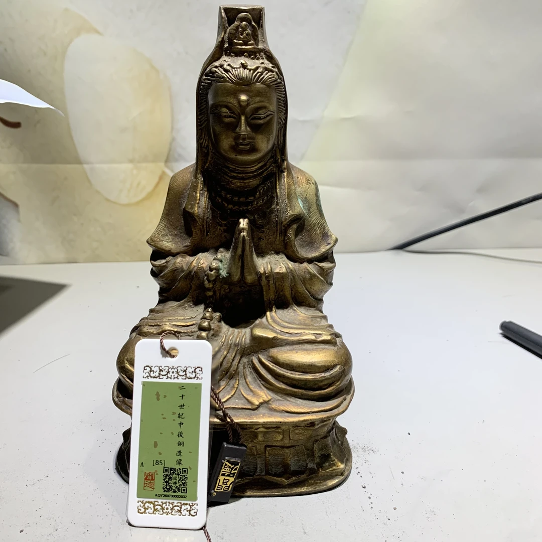 二十世纪中后铜造像A160012