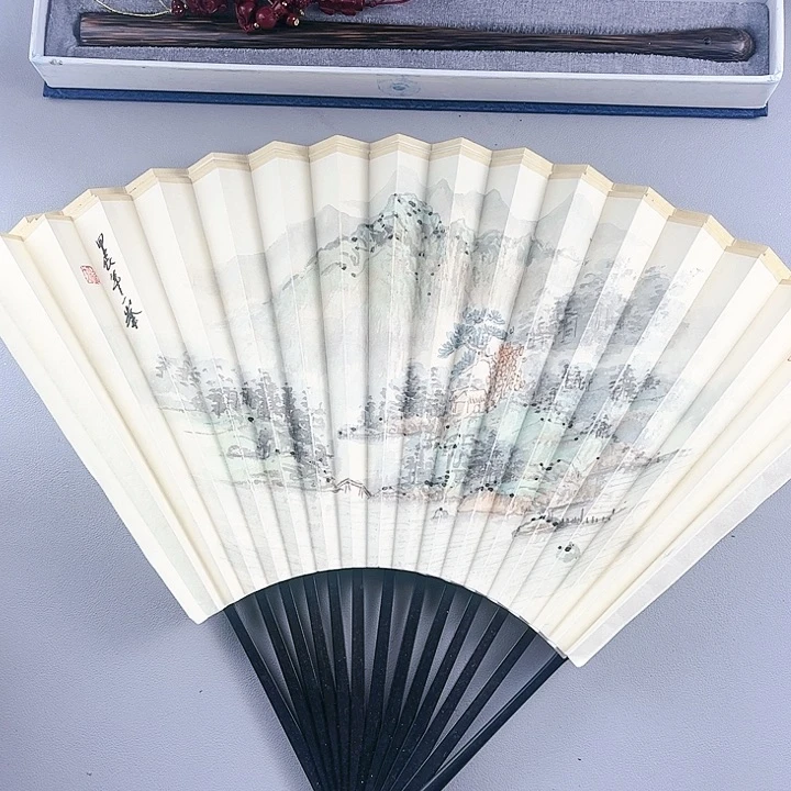 扇子95寸16方2.0扇面折扇