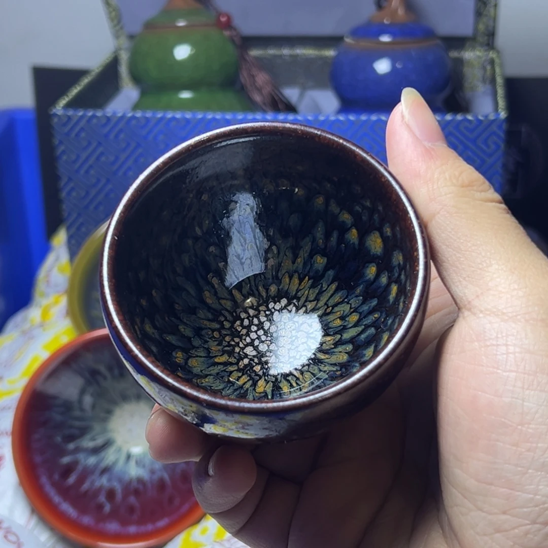 茶盏建阳建盏喝茶主人杯