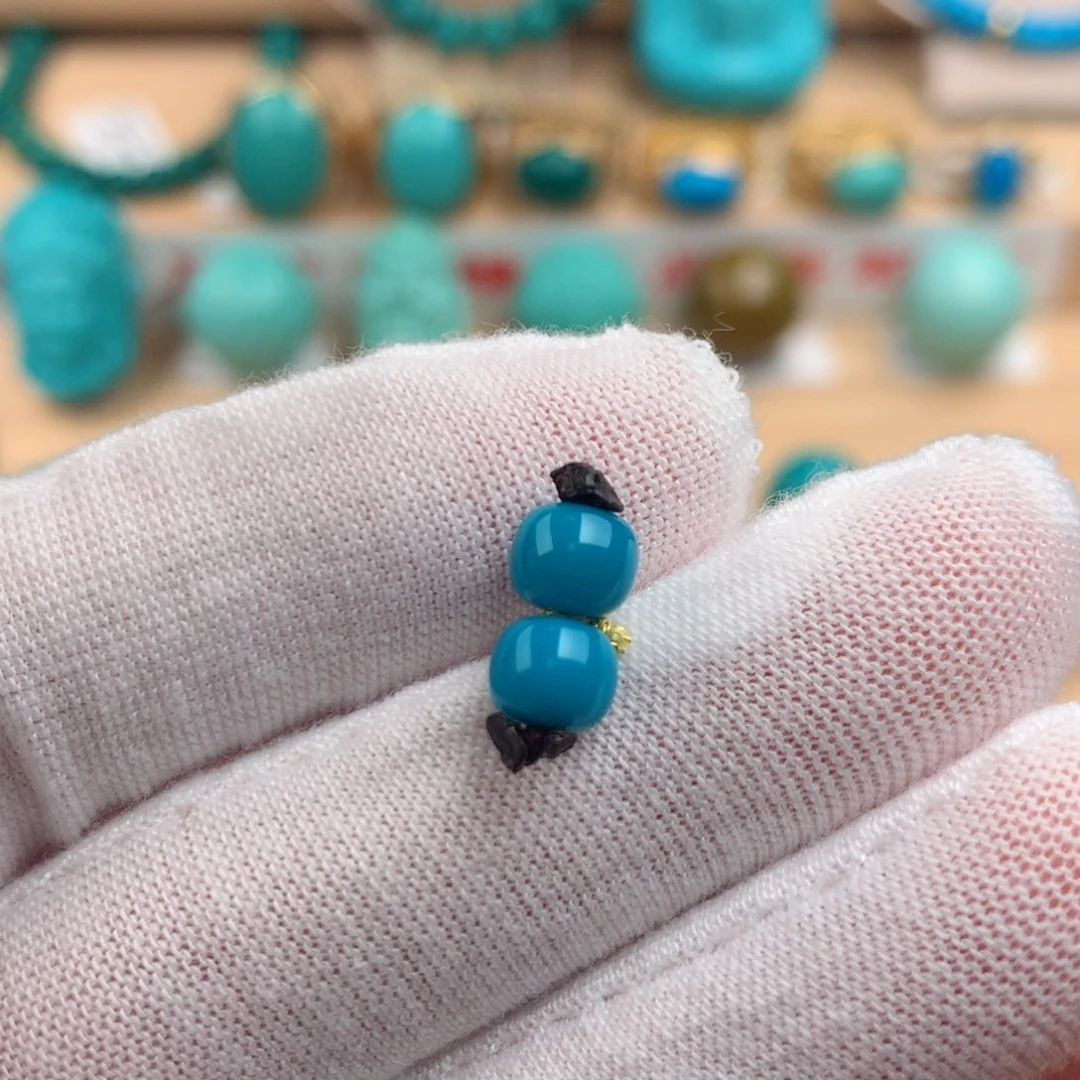 绿松石未镶嵌配饰5.7mm