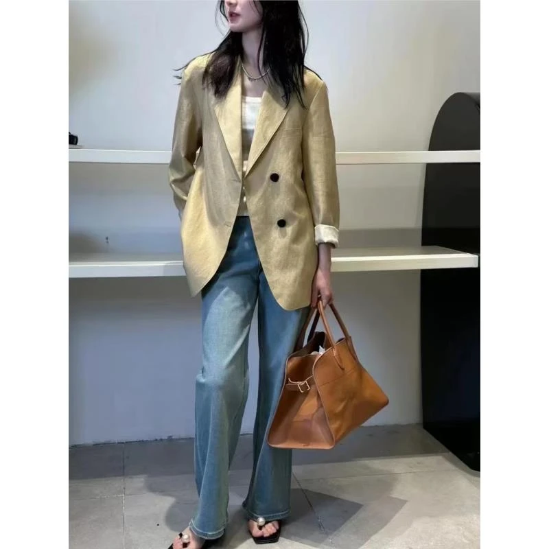 【将军工厂店】2025新款显瘦气质女人西装套装251400