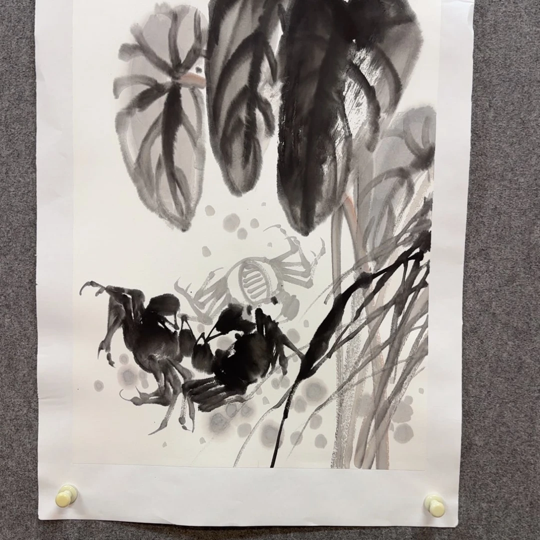 国画长年老师手绘作品
