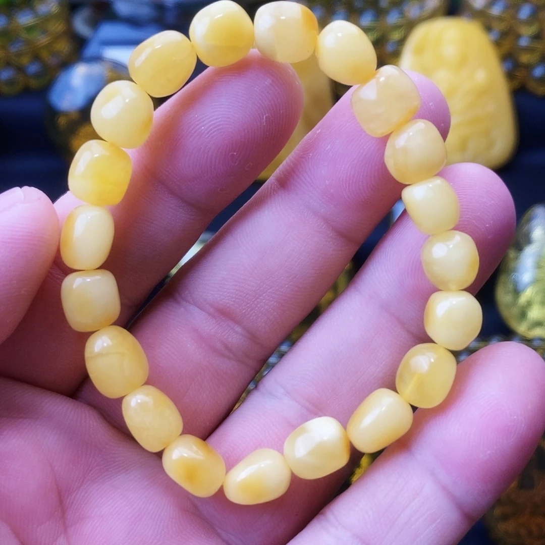 【闪购商品】未镶嵌蜜蜡手串