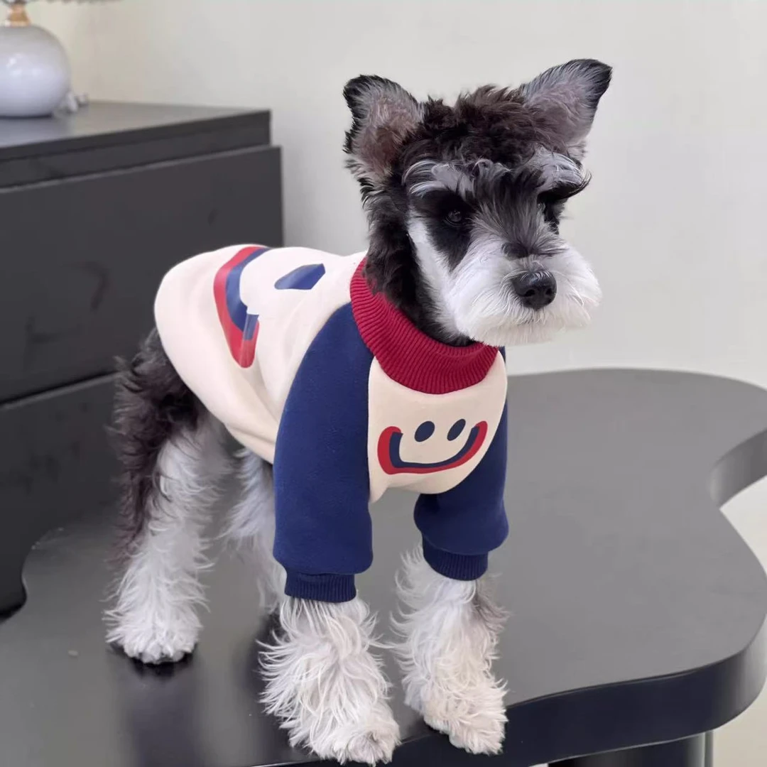 狗狗衣服秋冬小型犬宠物保暖卫衣潮牌泰迪比熊雪纳瑞小狗小猫衣服