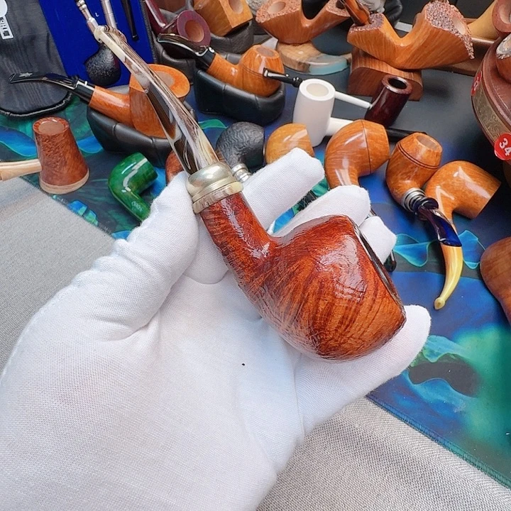 钇***哥丹麦石楠木工艺品斗