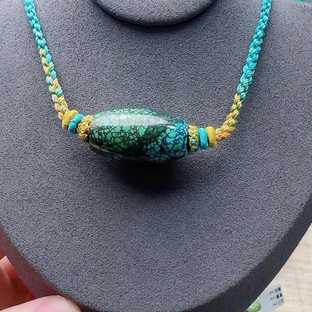 绿松石未镶嵌手链