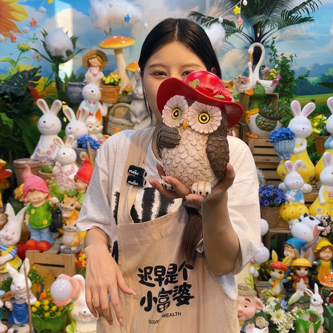 无花朵花园摆件装饰设计