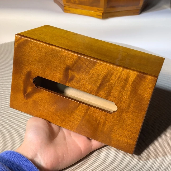 金丝楠小叶桢楠纸巾盒