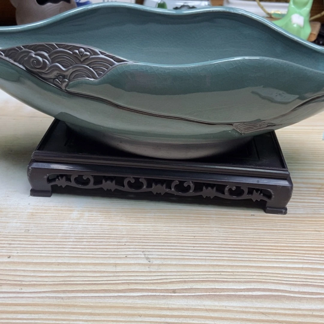 瓷片陶瓷花盆陶瓷艺术