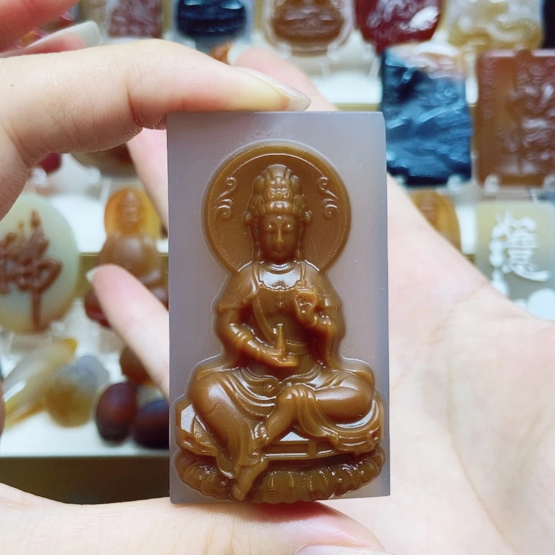 私***号玛瑙/玉髓颈饰未镶嵌