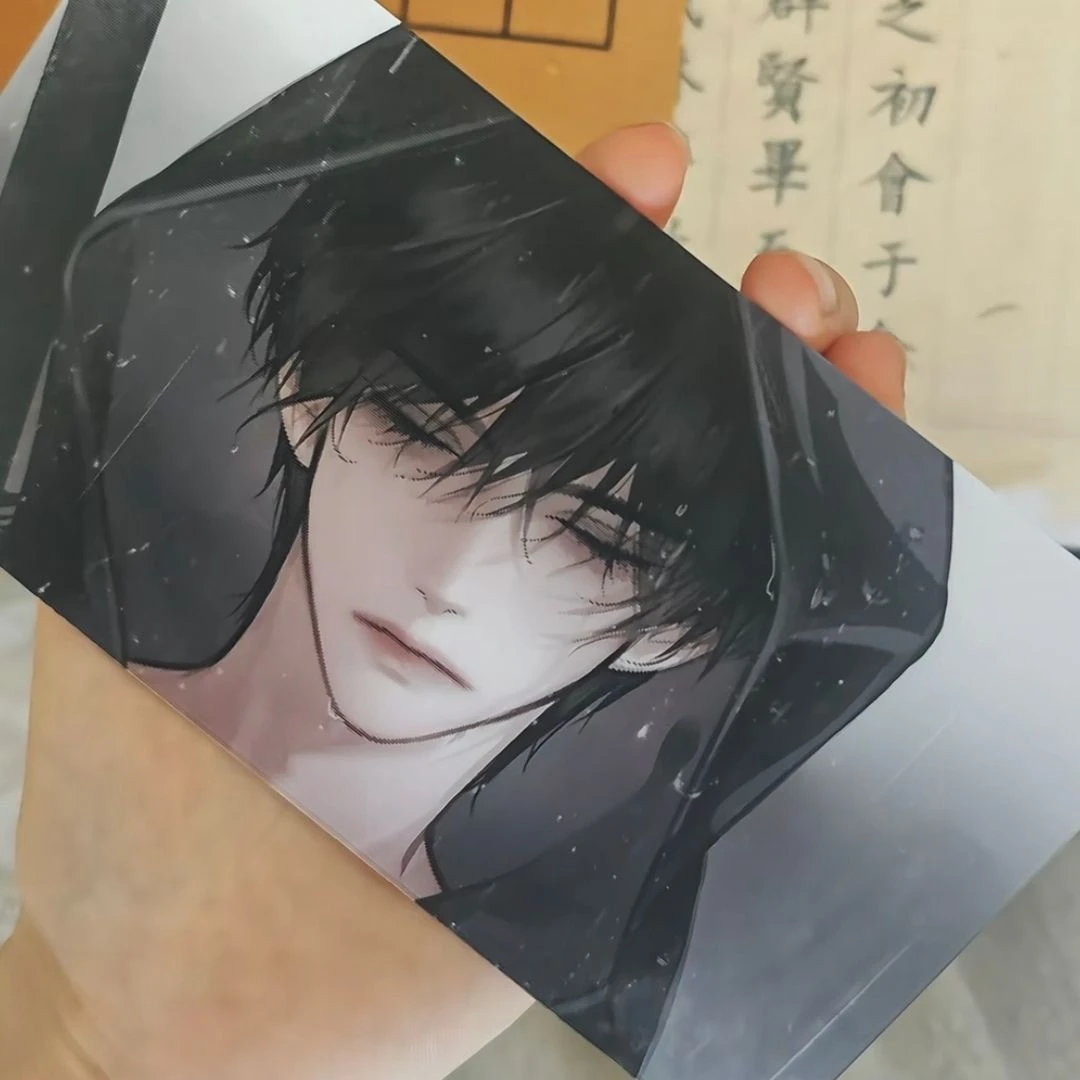 小红书同款盗墓笔记张起灵光栅卡高颜值二次元周边收藏小卡送闺蜜