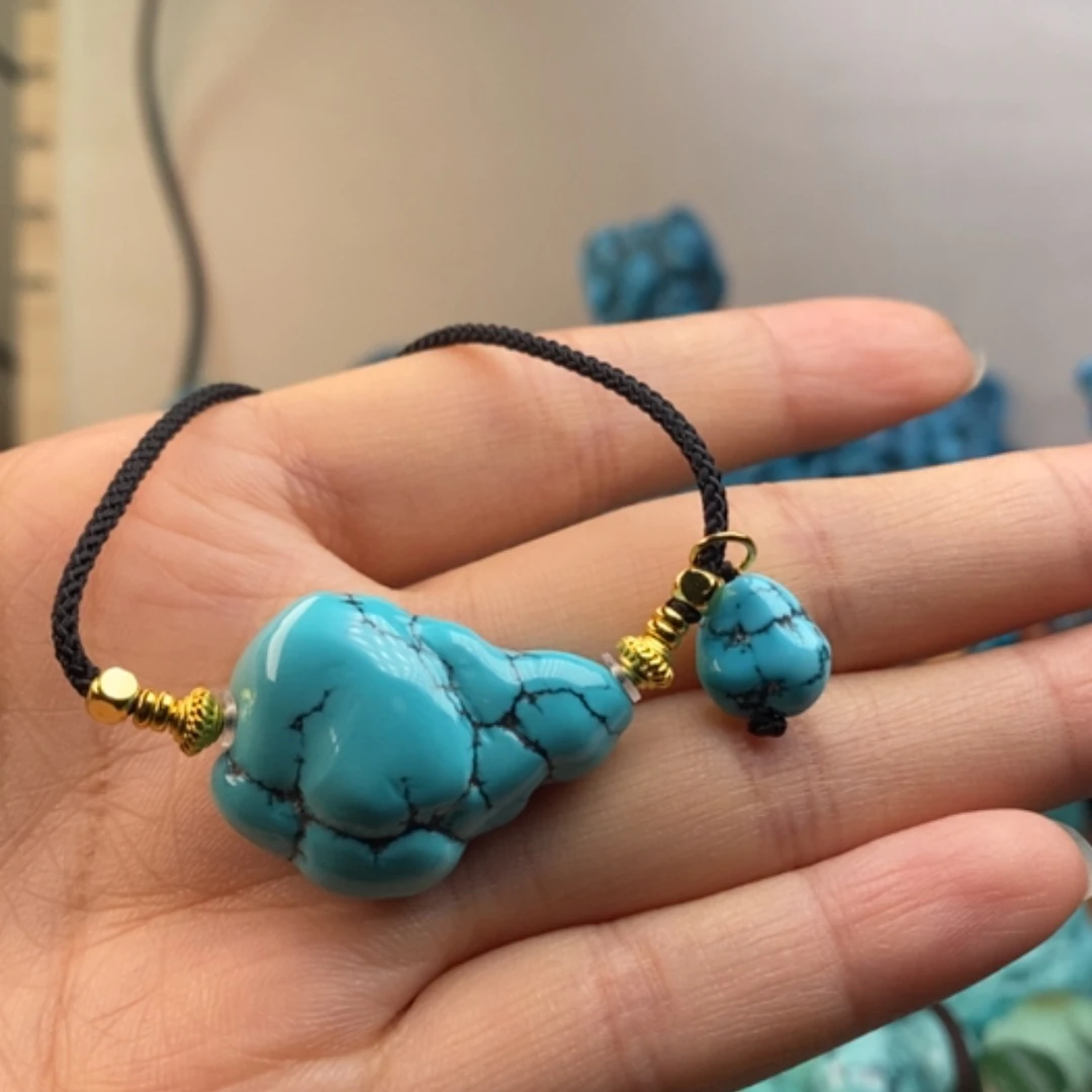 【闪购商品】未镶嵌绿松石珠宝半成品
