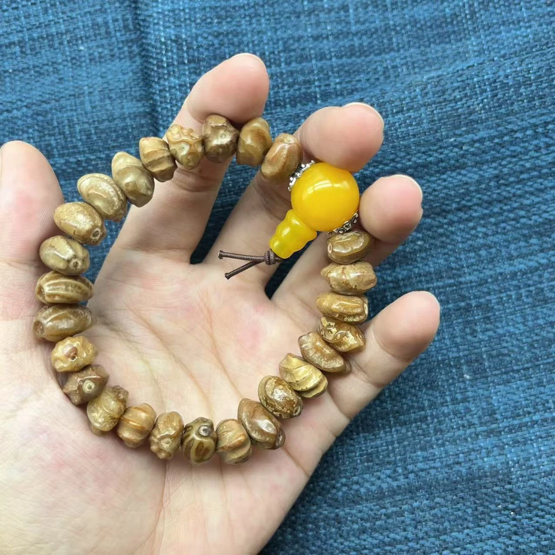 小龙骨菩提单圈手串无礼盒 3495
