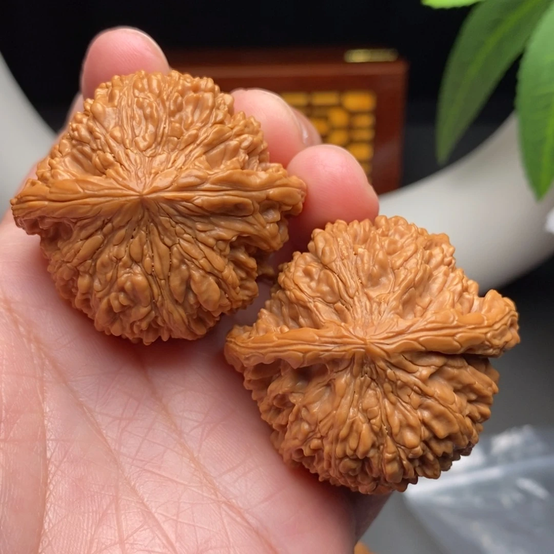 文玩核桃把件一***坑满天星46