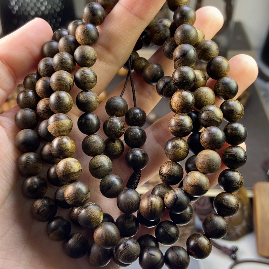 沉香手串@****?越南芽庄白瘤疤虎斑