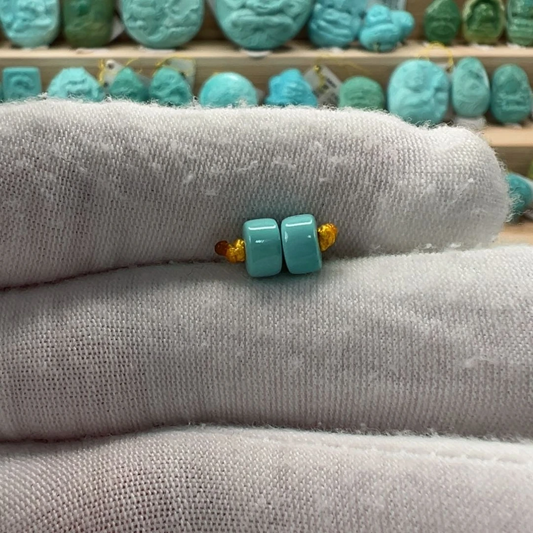 未镶嵌绿松石隔片5.7mm